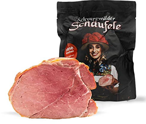 Schwarzwälder Schäufele im Kochbeutel mindestens 700g, ohne Knochen, im eigenen Saft gegart - muss nur noch im Kochbeutel erwärmt werden - ohne Kühlung haltbar - Ideal als Geschenk
