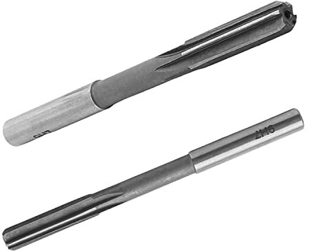 Utoolmart High Speed Steel H7 Chucking Reamer 9mm Cutting Dia Straight Shank Machine Reamers Milling Cutter Tool for Bore Drilling Machine 2pcs