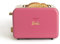 CREATE/TOAST RETRO/Tostadora Rosa Barbie / 6 Niveles de potencia, bandeja recogemigas, termostato, descongelación, recalentar, 2 ranuras rebanadas anchas, 850W