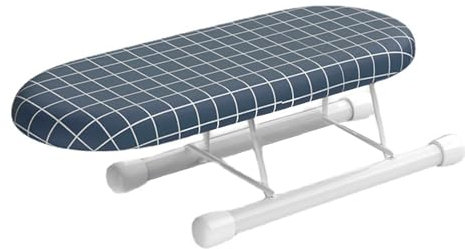 ISCBAFYX Tabla de Planchar con Mangas pequeñas, Superficie de Planchado de 4 x 11 Pulgadas, Tabla de Planchar con Mangas Acolchadas, artículos básicos para el hogar básicos (Color a Cuadros)