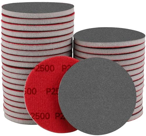 Shineboc Schleifschwämme,20 Stück,weiches,Flexibles Nass-Trocken-Schleifpapier,2500Körnung Handschleifblöcke,Schleifpads für Holz,Trockenbau,Metall,Farbe, Autokarosseriereparatur