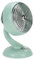 KKPLZZ Oscillating Vintage Fan USB Rechargeable Tilt Head Adjustment Desktop Fan Quiet for Office