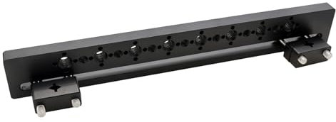 HangTon Camera Monitor Mount Bracket Clamp for Car Headrest, Locking Lever for Shooting Inside Vehicle, with 3/8 1/4 Screw