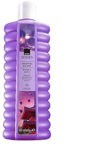 Avon Senses Oriental Escape Badeschaum, 500 ml, Orangenblüten & Patschuli