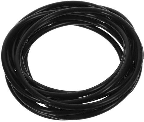 SUPVOX 10pcs Elastic Silicone Wristbands for Unisex Comfortable Stretchable Bracelets in Black for Sports and Events