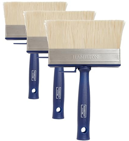 HAM Trade 5.5 M/PURP Block Brush, Blue (Pack of 3)