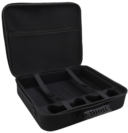 Cocoarm Estuche Rígido para Transporte de Consola, Estuche Rígido de Nailon EVA para Consola de Juegos con Correa para el Hombro, Carcasa Dura Resistente Al Agua y a los Arañazos para Disc Digital