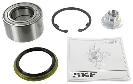 SKF Radlagersatz mit Wellendichtring VKBA 3780 Position Hinterachse Außendurchmesser 74 mm Höhe 111 mm Länge 111 mm Breite 84 mm - OE Qualität