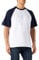 Fruit of the Loom Herren Regular Fit, T-Shirt, Baseball, 61-026-0-White/Black, GR. Medium (Herstellergröße: Medium), Mehrfarbig
