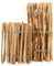 Vallado enrollable hecho de estacas de madera de avellano de BooGardi, vallado de castaño inglés
