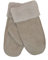 SamWo, Handschuhe/Fäustlinge für Damen, 100% Lammfell, Größe: M, beige