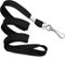 MIFFLIN Flat Lanyards für Ausweise (schwarz, 91 cm, 5er Pack), bequeme Halsbänder
