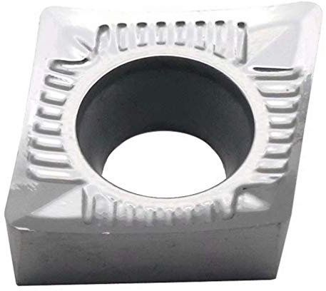 Maifix 10-teilig CCGT09T308-AL ZK01 CNC-Aluminium-Kupfer-Schneidwerkzeugspitzen Metalldrehmaschinen-Wendehalter Indexierbare Hartmetall-Hartmetalleinsätze aus Wolfram