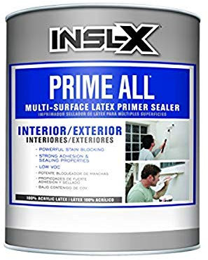 Benjamin Moore Insl-x Prime All White Flat Water-Based Acrylic Latex Primer 1 qt. - Case of: 1