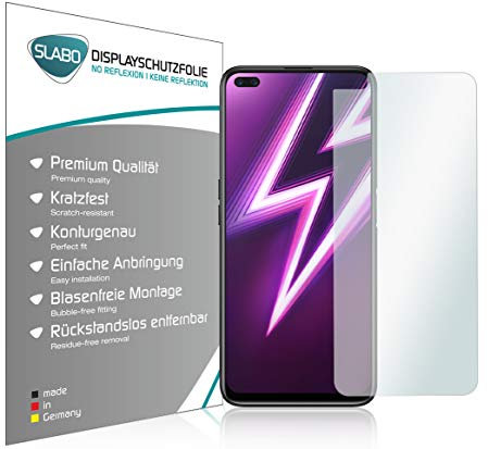 Slabo 4 x Protector de Pantalla para Realme 6 Pro lámina Protectora No Reflexion | No Reflexiones Mate