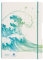 Herlitz 50033645 Notizheft Flex, A4, 2 X 40 Blatt, Liniert Und Kariert, Motiv: GREENline Welle, 1 Stück