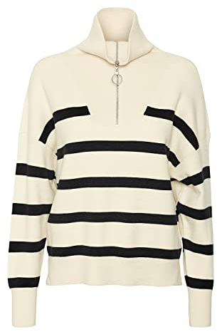 VERO MODA VMSABA Stripe LS Highneck Blouse GA NOOS