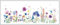 HOMSFOU Wandaufkleber 3D Sticker 1 Set Garten Libellen Wandkleber Sch?Len Und Wandkunst Abnehmbares PVC- Aufkleber für Kinder Kinderzimmer Schlafzimmer TV Wall Home 3D Tapete