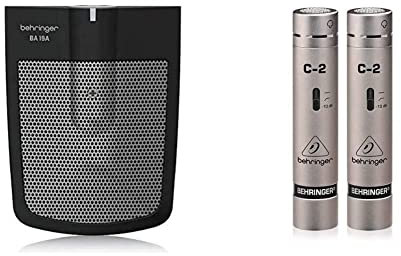 Behringer BA 19A Condenser Boundary Microphone for Instrument Applications & C-2 2 Matched Studio Condenser Microphones
