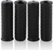 XIAONIU 4 Stück Schubkarrengriffe Innendurchmesser 30mm Länge 12cm Schubkarren Universal Griffe Rundrohre Schwarz Ersatzgriffe Gummi Karrengriff