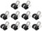 sourcing map 30pcs (6mm) Collier de Serrage 304 Inox Acier Caoutchouc Amorti Isolé C Lampe Attache Grillage Rigide Sangle Clip Fixation Tube Tuyau