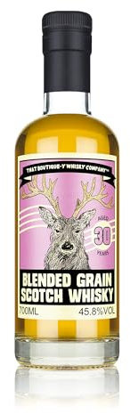 That Boutique-y Whisky Company Blended Grain Scotch Whisky, 70cl - 45.8 Percent ABV 30 Year Aged Whisky - Handcrafted in Small Batches and Non-Chill Filtered