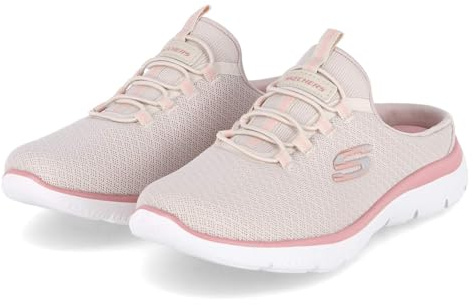 Skechers Damen Low-Top Sneaker Summits Swift Step, Frauen Sneakers,leger,Slipper,Schlupfschuhe,Slip-ons,Skater,Low-top,Lady,Grau,37 EU