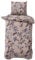 Class Home Collection Bettwäsche 155x220 Baumwolle – Ganzjahres Bettwäsche-Sets 4teilig, weich & atmungsaktiv, Bettbezug und Kissenbezug 80x80 cm mit Reißverschluss Aura Petrol