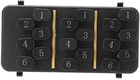 Gitarren-Akkordwechsler, Hilfsmittel, Lernsystem, 18 Tasten, Schmerzfrei, C, D, G, A, Tonart, 110 Akkorde mit Tabelle für den Unterricht, Musikinstrumenten-Lehrhilfen, Anfänger