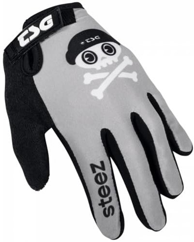 TSG Kids MTB-Handschuhe Nipper Grau Gr. 5-6 Jahre