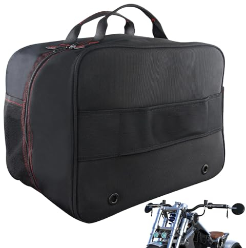 Motorradhelm-Taschen, Helm-Handtasche - Wasserdichtes Motorradgepäck - Oxford-Stoff, große Kapazität für Motorradhelme, Taschen für Männer und Frauen, sichere Aufbewahrungslösung
