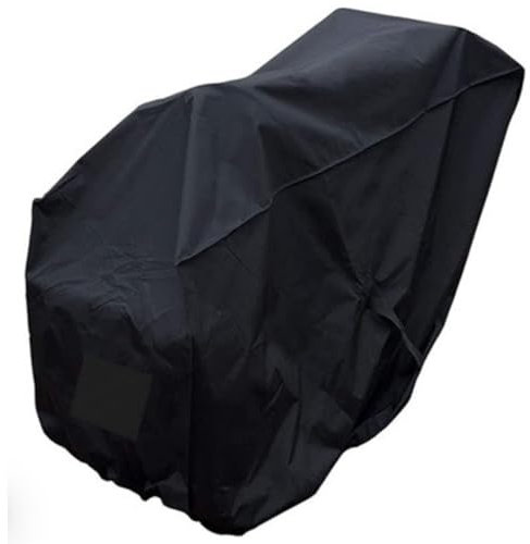 Snow Thrower Cover Snow Blower Cover 33 * 58 * 52 Inch Snowblower Cover with Drawstring and Fixed Buckle Universal Snow Thrower Cover with Storage Bag for All Weather Snow Blower Protection