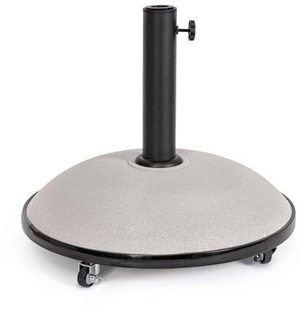 Bizzotto Base per Ombrellone da Giardino con Ruote 50 Kg