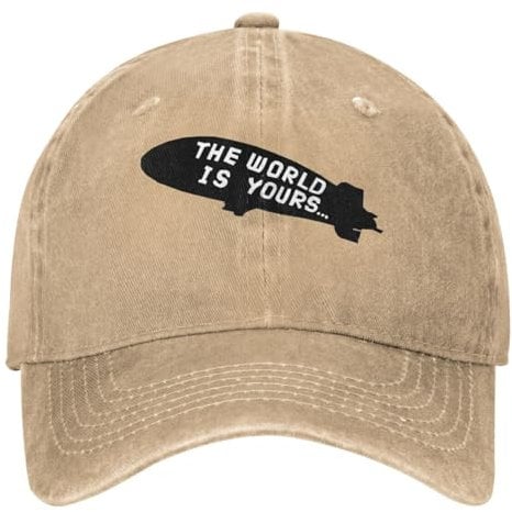 Scarface Washed Baseball Cap Die Welt gehört dir Casual Hip Hop Hüte Sommer Männer Frauen Kpop Rock Sonnenschutz Baseball Caps