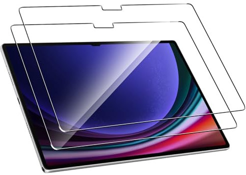 Natbok 2 Pack Tempered Glass for Samsung Galaxy Tab S10 Ultra / S9 Ultra / S8 Ultra 14.6 Inch Screen Protector, Ultra Resistant No Bubbles Full Coverage Samsung Tab S10 Ultra Tablet Film