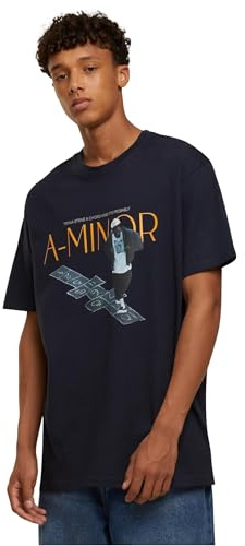 Mister Tee A-Minor Oversize Tee Navy, XL