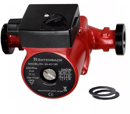 PAG Turbo GmbH® - Umwälzpumpe Heizungspumpe SXR 25-40/180-230V mit 3-Gang Schaltung