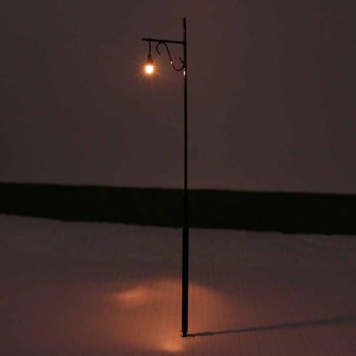 LED-Modelleisenbahn-Lampen, 168 mm Stärke, ideal für Bonsai-Dekoration, 5 Stück