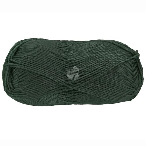 LANA GROSSA Cotone | Baumwollbasicgarn | Handstrickgarn aus 100% Baumwolle | 50g Wolle zum Stricken & Häkeln | 125m Garn FB 137