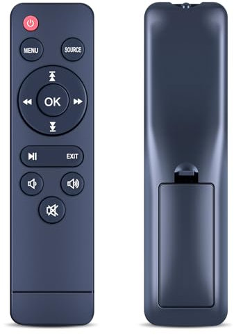 TCNOUMT Replacement Projector Remote Control Suitable for DR.J Professional Mini Projector P68 PJ0511 AK-40 AK-30 AK-50 PJ0911 DR.Q HI-04 XuanPad