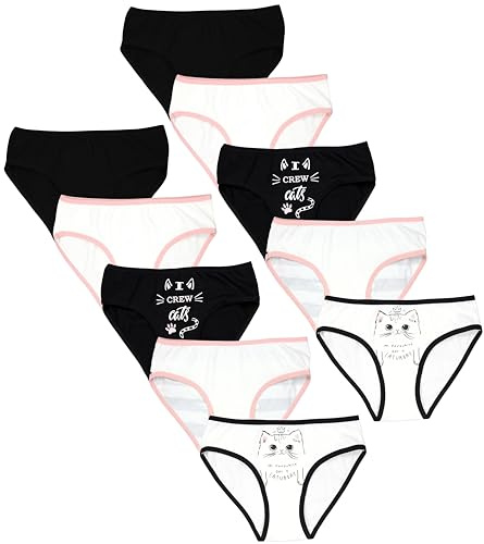 TupTam Slips | Mädchen-Unterhosen im 10er-Pack aus weicher Baumwolle, Größen 92–170, bequem und ideal für den täglichen Gebrauch