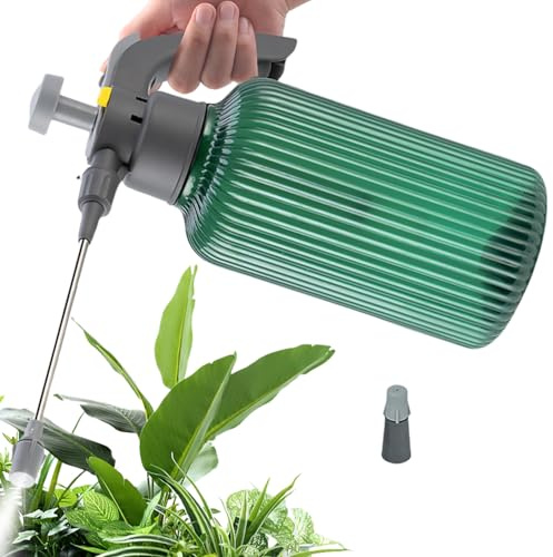 Can Druckbewässerung 'Luft - Gartensprüher für Pflanzen Pflanzensprüher Einstellbare Düse | 3 Liter Druckluft Bewässerung mit und Strahl, Auslöser