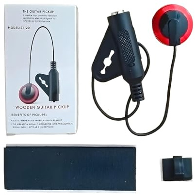 Tonabnehmer für elektrische Gitarre Bass Ukulele Violine Banjo | Banjo Tonabnehmer Für Aufnahme Live Studio Üben Bühne Reise Zuhause Anfänger Könner