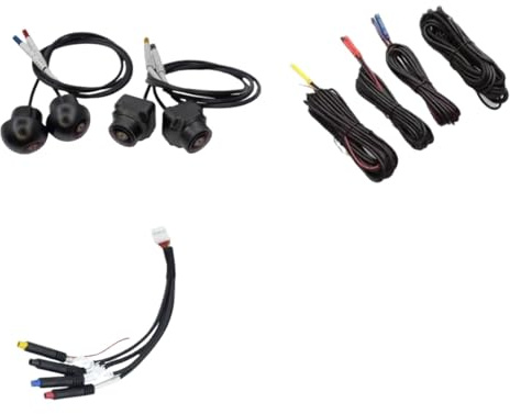 Parkkamera AHD 1080P 3D 360° Panorama-Autokamera Mit Rundumsicht Android Auto Radio Und WDR-Technologie(AHD1080P)