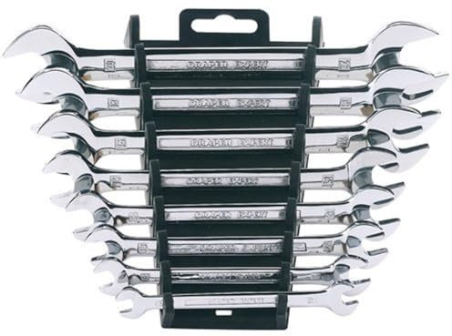 Draper Expert 64609 Open End Spannerset-8Pc.Metric , Blue