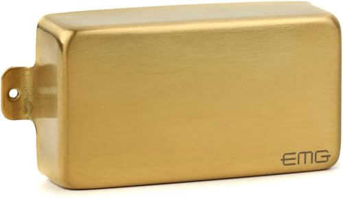 EMG 81 Active Ceramic Humbucker Guitar Pickup - Brushed Gold