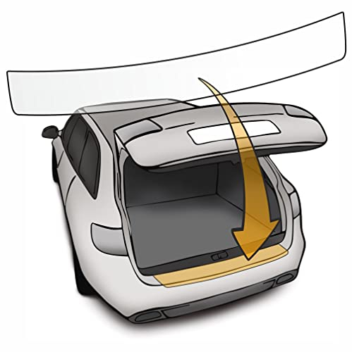Lackschutzshop - Lackschutz-Folie kompatibel mit Ladekanten-Schutz für VW T-ROC/T-ROC Cabrio (Autofolie und Schutzfolie) transparent 150µm - 100% passgenau transparent incl. Montage-Rakel