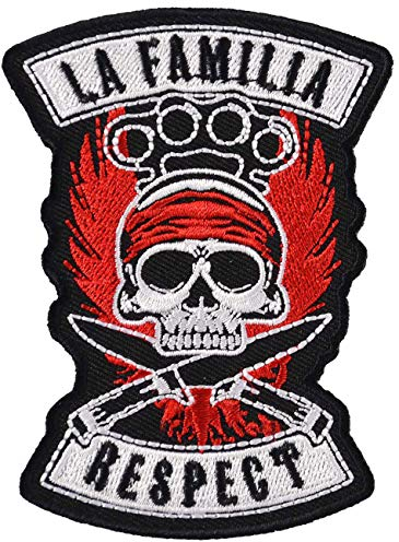 Spaß Kostet Aufnäher Aufbügler La Familia FCK Respect Patch