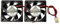 2-Pack 40mm x 40mm x 10mm 4010 DC 12V Brushless Cooling Silent Fan, Dual Ball Bearing System, 2pin
