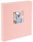 goldbuch 27 722 Bella Vista Fotoalbum mit Bildausschnitt Rosé, Erinnerungsalbum im Format 30 x 31 cm, Foto Album 60 weiße Seiten mit Pergamin-Trennblättern, Fotobuch mit Leineneinband, Babyrosa